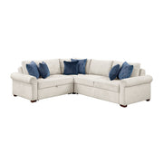 8548BE*4SC15ACLA4 (4)3-Piece Sectional with Pull-out Bed and Click Motion Back - 8548BE*4SC15ACLA4