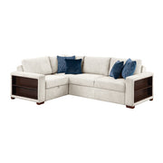 8548BE*4SCACCLA2 (4)3-Piece Sectional with Pull-out Bed and Click Motion Back - 8548BE*4SCACCLA2
