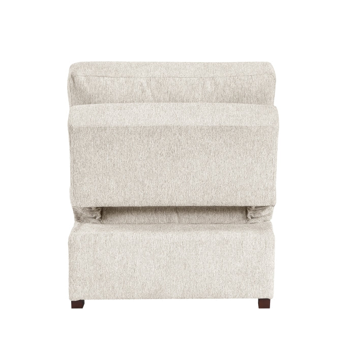 8548BE*4SCACCLA4 (4)3-Piece Sectional with Pull-out Bed and Click Motion Back - 8548BE*4SCACCLA4