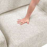 8548BE*4SCACCLA4 (4)3-Piece Sectional with Pull-out Bed and Click Motion Back - 8548BE*4SCACCLA4