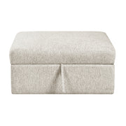 8548BE*4VC2ACLAOT (4)3-Piece Sectional with Reversible Chaise, Pull-out Bed, Hidden Storage and Ottoman, Click Motion Back - 8548BE*4VC2ACLAOT