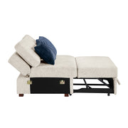 8548BE*5SC15ACLA2 (5)4-Piece Sectional with Reversible Chaise, Pull-out Bed, Hidden Storage and Click Motion Back - 8548BE*5SC15ACLA2