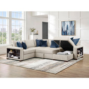 8548BE*5SC15ACLA2 (5)4-Piece Sectional with Reversible Chaise, Pull-out Bed, Hidden Storage and Click Motion Back - 8548BE*5SC15ACLA2