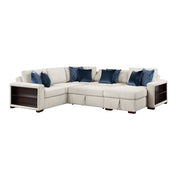8548BE*5SC15ACLA2 (5)4-Piece Sectional with Reversible Chaise, Pull-out Bed, Hidden Storage and Click Motion Back - 8548BE*5SC15ACLA2