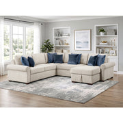 8548BE*5SC15ACLA4 (5)4-Piece Sectional with Reversible Chaise, Pull-out Bed, Hidden Storage and Click Motion Back - 8548BE*5SC15ACLA4