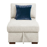 8548BE*5SCACCLA (5)4-Piece Sectional with Reversible Chaise, Pull-out Bed, Hidden Storage and Click Motion Back - 8548BE*5SCACCLA
