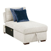 8548BE*5SCACCLA4 (5)4-Piece Sectional with Reversible Chaise, Pull-out Bed, Hidden Storage and Click Motion Back - 8548BE*5SCACCLA4