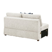8548BE*5SCACCLA4 (5)4-Piece Sectional with Reversible Chaise, Pull-out Bed, Hidden Storage and Click Motion Back - 8548BE*5SCACCLA4