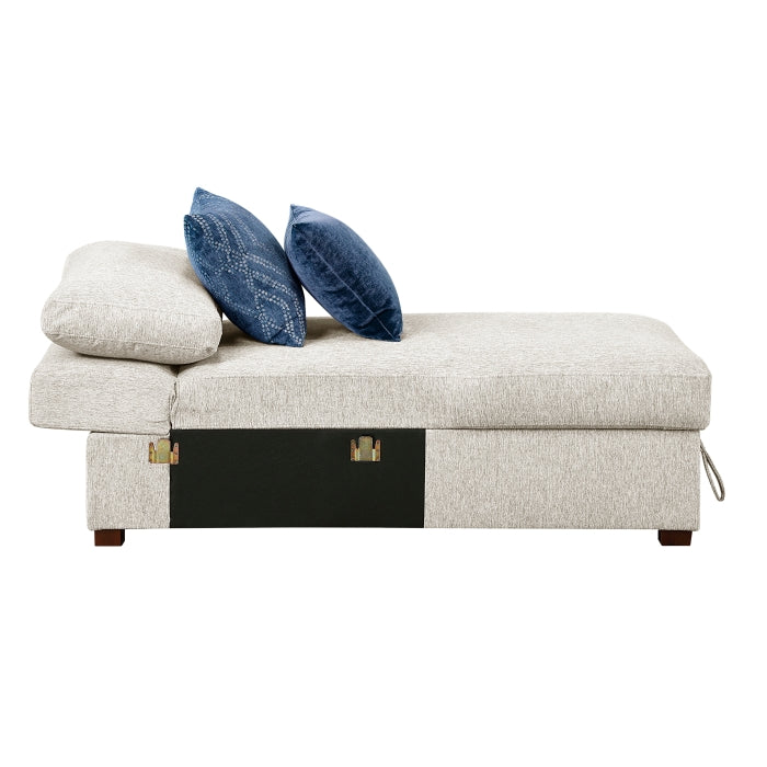 8548BE*5VC2ACLCRACA (5)4-Piece Sectional with Reversible Chaise, Pull-out Bed and Hidden Storage - 8548BE*5VC2ACLCRACA