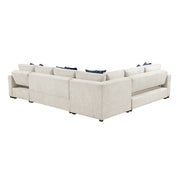 8548BE*5VC2ACR2ACLA (5)4-Piece Sectional with Reversible Chaise, Pull-out Bed and Hidden Storage - 8548BE*5VC2ACR2ACLA
