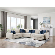 8548BE*6SC15ACLA (6)5-Piece Sectional with Reversible Chaise, Pull-out Bed, Hidden Storage and Click Motion Back - 8548BE*6SC15ACLA