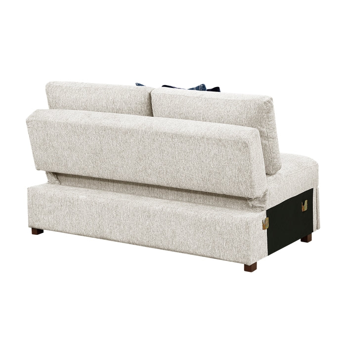 8548BE*6SCACCLA (6)5-Piece Sectional with Reversible Chaise, Pull-out Bed, Hidden Storage and Click Motion Back - 8548BE*6SCACCLA