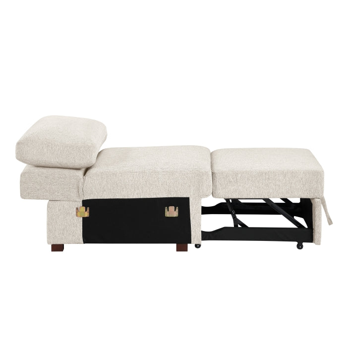 8548BE*6SCACCLA2 (6)5-Piece Sectional with Reversible Chaise, Pull-out Bed, Hidden Storage and Click Motion Back - 8548BE*6SCACCLA2