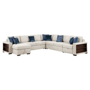 8548BE*6SCACCLA2 (6)5-Piece Sectional with Reversible Chaise, Pull-out Bed, Hidden Storage and Click Motion Back - 8548BE*6SCACCLA2