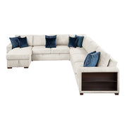 8548BE*6SCACCLA2 (6)5-Piece Sectional with Reversible Chaise, Pull-out Bed, Hidden Storage and Click Motion Back - 8548BE*6SCACCLA2