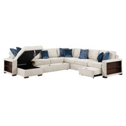 8548BE*6SCACCLA2 (6)5-Piece Sectional with Reversible Chaise, Pull-out Bed, Hidden Storage and Click Motion Back - 8548BE*6SCACCLA2