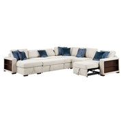 8548BE*6SCACCLA2 (6)5-Piece Sectional with Reversible Chaise, Pull-out Bed, Hidden Storage and Click Motion Back - 8548BE*6SCACCLA2