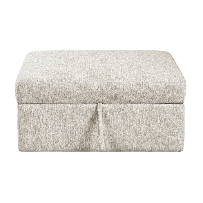 8548BE*6VC2ACR2ACLAOT (6)5-Piece Sectional with Reversible Chaise, Pull-out Bed, Hidden Storage and Ottoman - 8548BE*6VC2ACR2ACLAOT