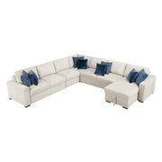 8548BE*6VCCR22AACA (6)5-Piece Sectional with Convertible and Reversible Chaise,  Hidden Storage, Click Motion Back - 8548BE*6VCCR22AACA