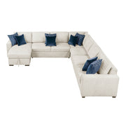 8548BE*6VCCR22AACA (6)5-Piece Sectional with Convertible and Reversible Chaise,  Hidden Storage, Click Motion Back - 8548BE*6VCCR22AACA
