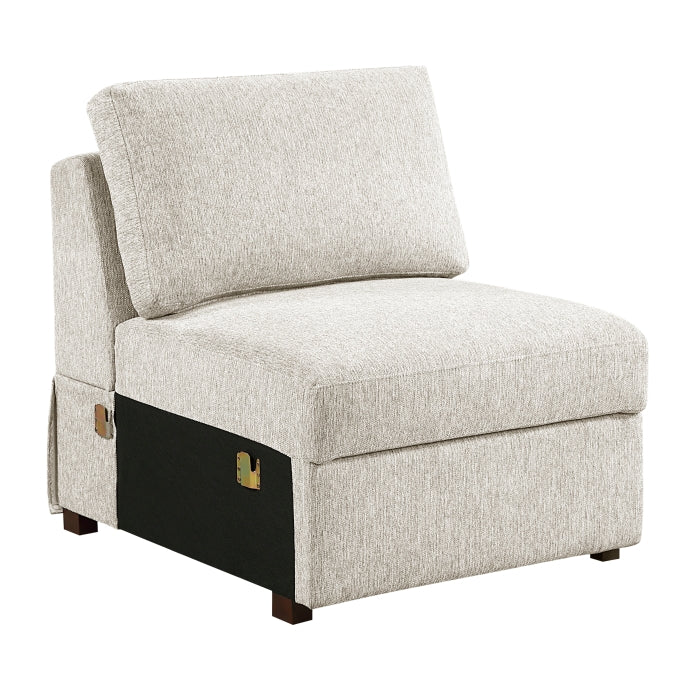 8548BE*6VCCR22AACA (6)5-Piece Sectional with Convertible and Reversible Chaise,  Hidden Storage, Click Motion Back - 8548BE*6VCCR22AACA