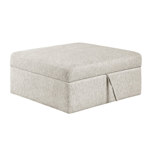 8548BE-OT Storage Ottoman with Casters - 8548BE-OT