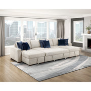 8548BE-VCCL Convertible Armless Storage Chaise with Click Motion Back - 8548BE-VCCL
