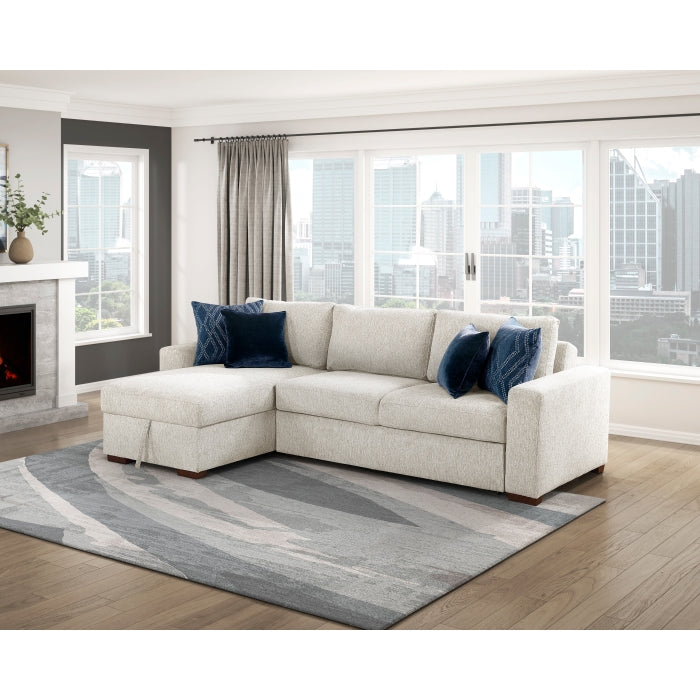 8548BE-VCCL Convertible Armless Storage Chaise with Click Motion Back - 8548BE-VCCL