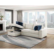 8548BE-VCCL Convertible Armless Storage Chaise with Click Motion Back - 8548BE-VCCL