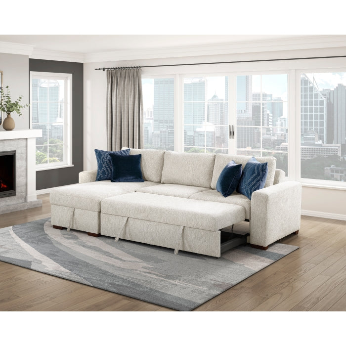 8548BE-VCCL Convertible Armless Storage Chaise with Click Motion Back - 8548BE-VCCL