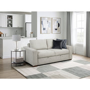 8548GY*22ACLA Love Seat with Pull-out Bed and Click Motion Back - 8548GY*22ACLA