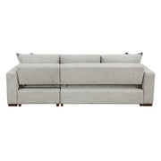 8548GY*3VC2ACLA 2-Piece Sectional with Reversible Chaise, Pull-out Bed and Hidden Storage, Click Motion Back - 8548GY*3VC2ACLA