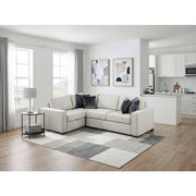 8548GY*4SCACCLA (4)3-Piece Sectional with Pull-out Bed and Click Motion Back - 8548GY*4SCACCLA