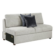 8548GY*5SC15ACLA 4-Piece Sectional with Reversible Chaise, Pull-out Bed, Hidden Storage and Click Motion Back - 8548GY*5SC15ACLA