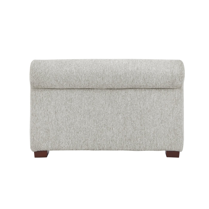 8548GY*5SC15ACLA4 4-Piece Sectional with Reversible Chaise, Pull-out Bed, Hidden Storage and Click Motion Back - 8548GY*5SC15ACLA4