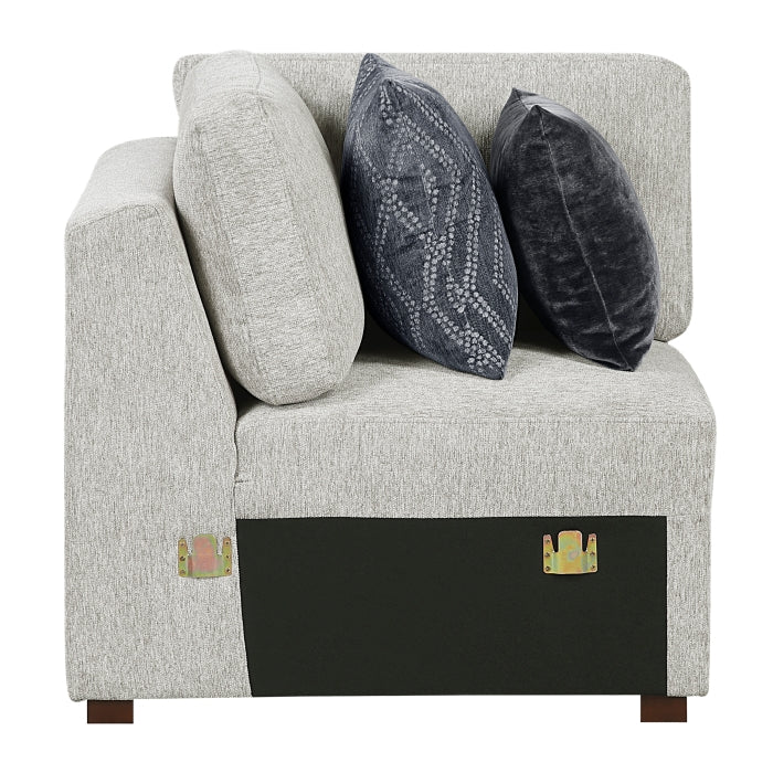 8548GY*5VC2ACLCRACA (5)4-Piece Sectional with Reversible Chaise, Pull-out Bed and Hidden Storage - 8548GY*5VC2ACLCRACA