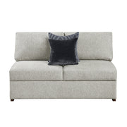 8548GY*6SC15ACLA2 5-Piece Sectional with Reversible Chaise, Pull-out Bed, Hidden Storage and Click Motion Back - 8548GY*6SC15ACLA2