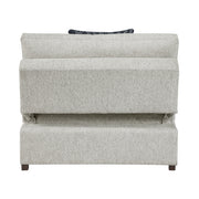 8548GY*6SC15ACLA4 5-Piece Sectional with Reversible Chaise, Pull-out Bed, Hidden Storage and Click Motion Back - 8548GY*6SC15ACLA4