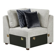 8548GY*6SCACCLA 5-Piece Sectional with Reversible Chaise, Pull-out Bed, Hidden Storage and Click Motion Back - 8548GY*6SCACCLA