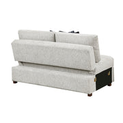 8548GY*6SCACCLA2 5-Piece Sectional with Reversible Chaise, Pull-out Bed, Hidden Storage and Click Motion Back - 8548GY*6SCACCLA2