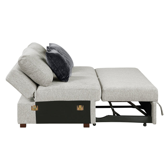 8548GY*6VC2ACR2ACLACA (6)5-Piece Sectional with Reversible Chaise, Pull-out Bed and Hidden Storage - 8548GY*6VC2ACR2ACLACA