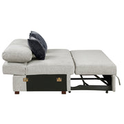 8548GY*6VC2ACR2ACLACA (6)5-Piece Sectional with Reversible Chaise, Pull-out Bed and Hidden Storage - 8548GY*6VC2ACR2ACLACA
