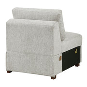 8548GY*6VC2ACR2ACLACA (6)5-Piece Sectional with Reversible Chaise, Pull-out Bed and Hidden Storage - 8548GY*6VC2ACR2ACLACA