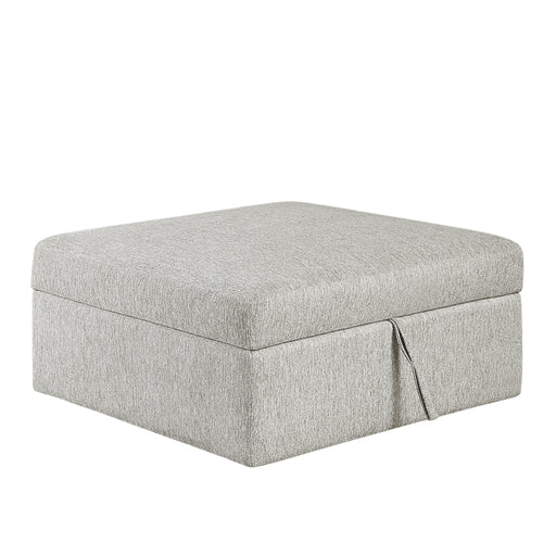 8548GY-OT Storage Ottoman with Casters - 8548GY-OT