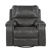 8549GRY-1 Swivel Glider Reclining Chair - 8549GRY-1