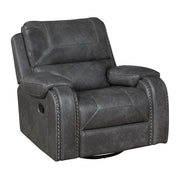 8549GRY-1 Swivel Glider Reclining Chair - 8549GRY-1