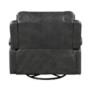 8549GRY-1 Swivel Glider Reclining Chair - 8549GRY-1