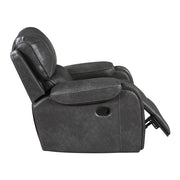 8549GRY-1 Swivel Glider Reclining Chair - 8549GRY-1