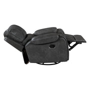 8549GRY-1 Swivel Glider Reclining Chair - 8549GRY-1