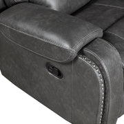 8549GRY-1 Swivel Glider Reclining Chair - 8549GRY-1